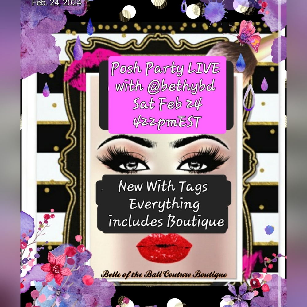 @bethybd POSH PARTY LIVE Now!! Badged/Featured Party Host Send to OPEN ➕️ for HP - Picture 14 of 15